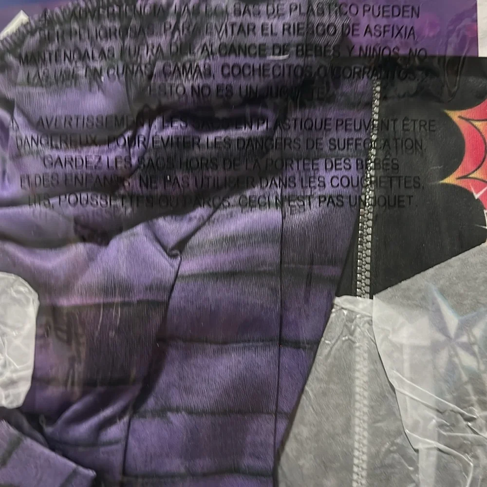 Punk Zombie Kids Costume - Purple and Pink